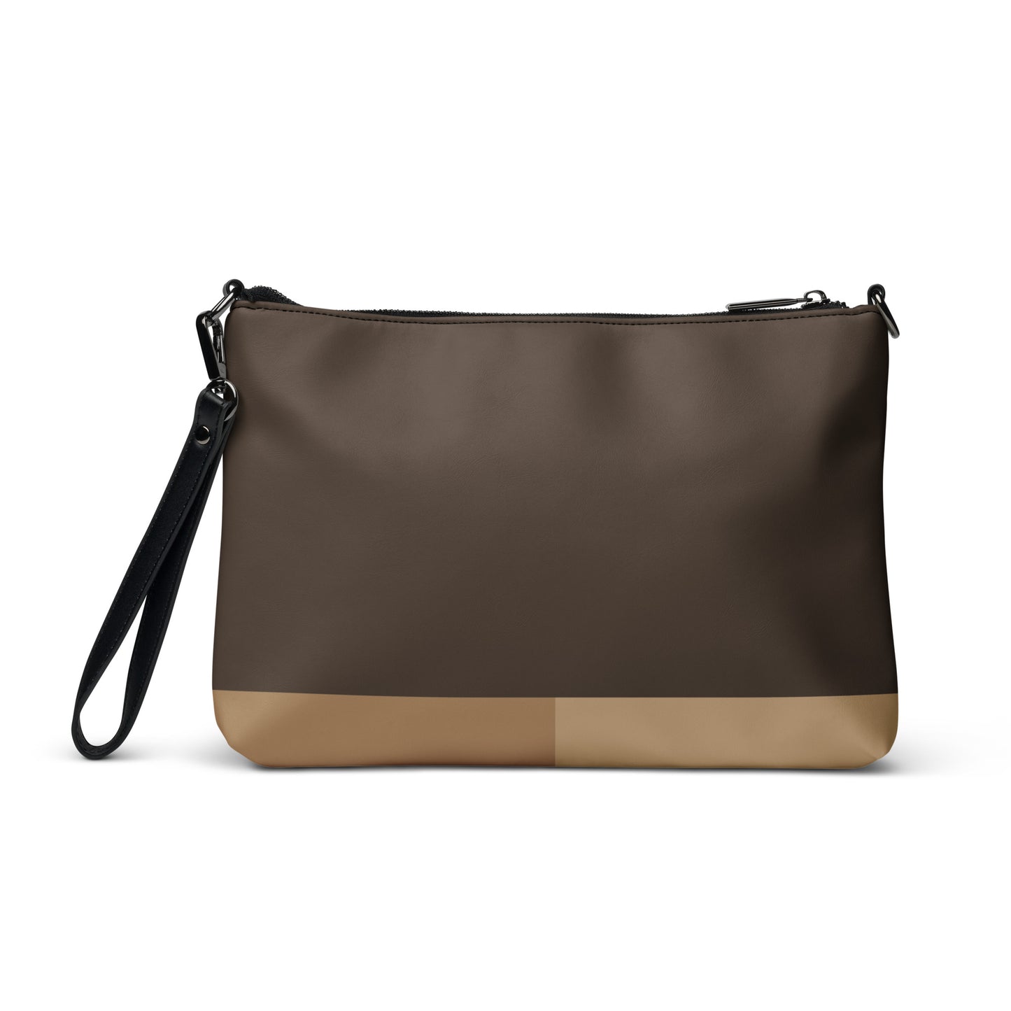 Crossbody bag Color Block 12Telve Logo Brown