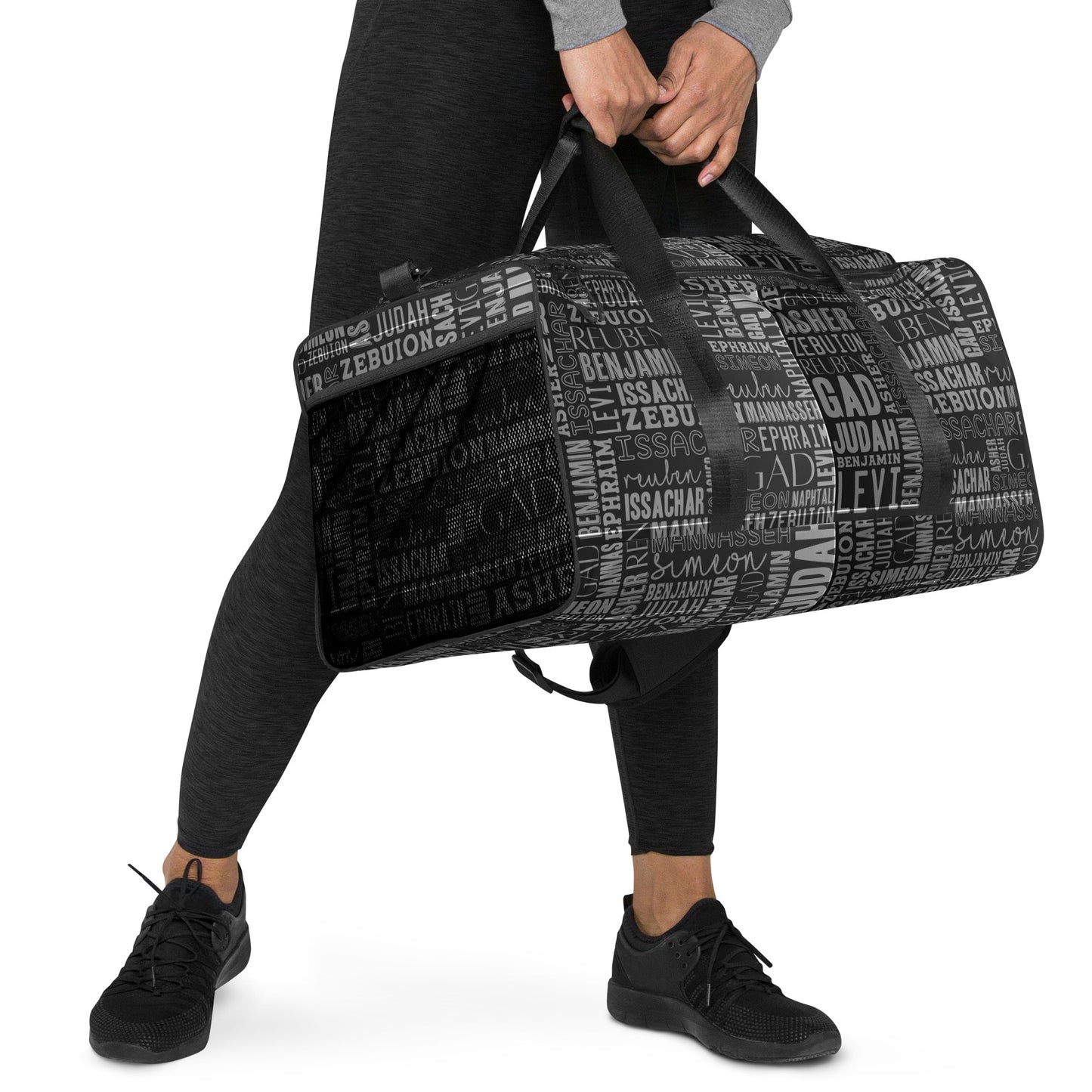 Duffle bag AOP 12Telve Tribes Grey