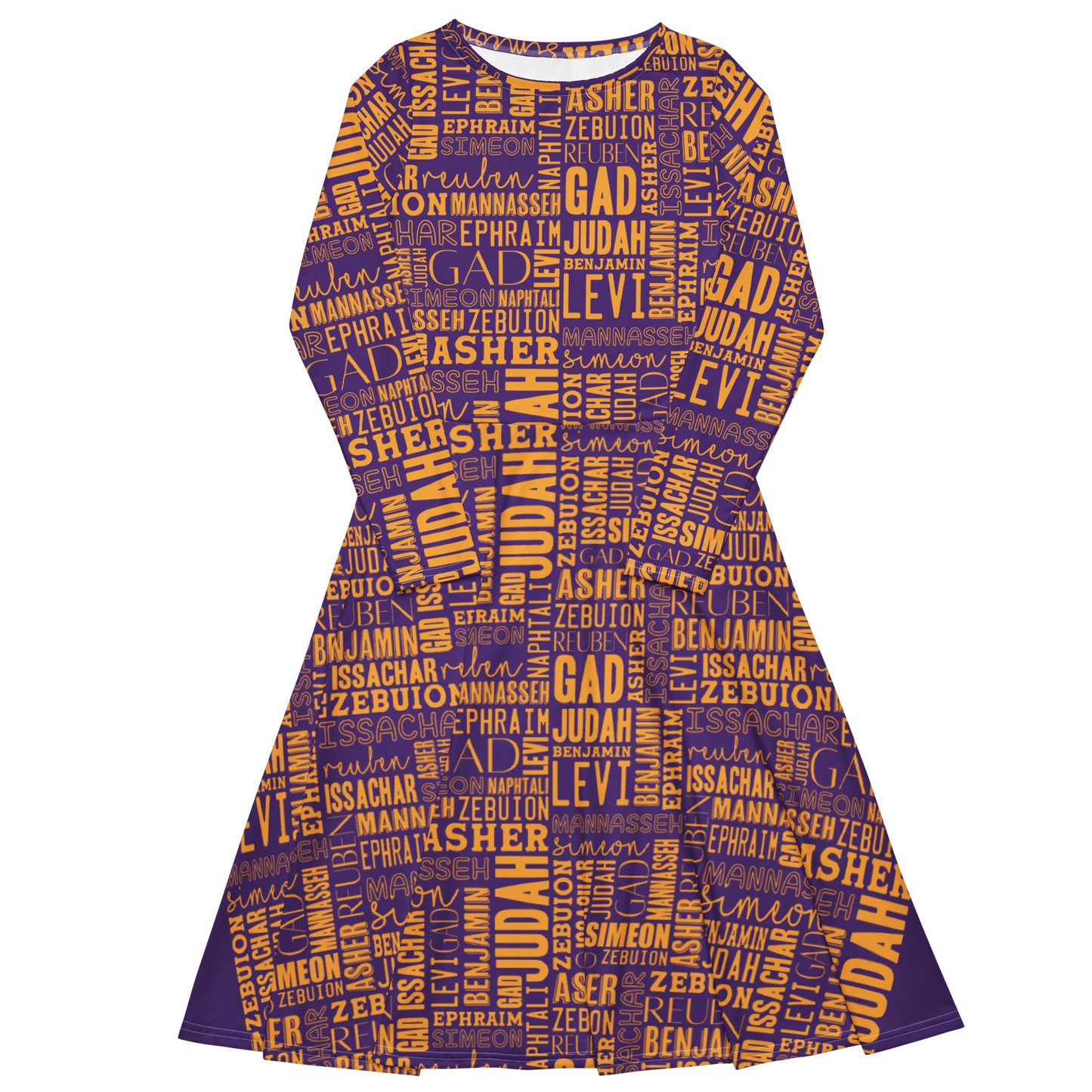 Twelve Tribes All Over Print Dress