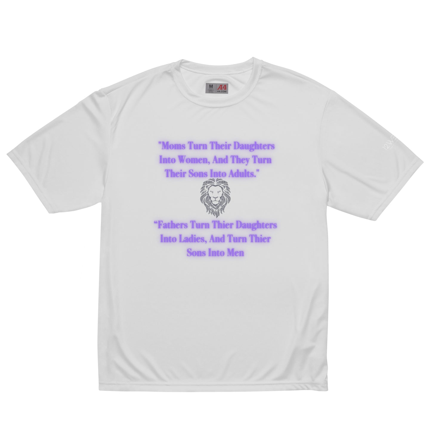 Unisex performance crew neck t-shirt