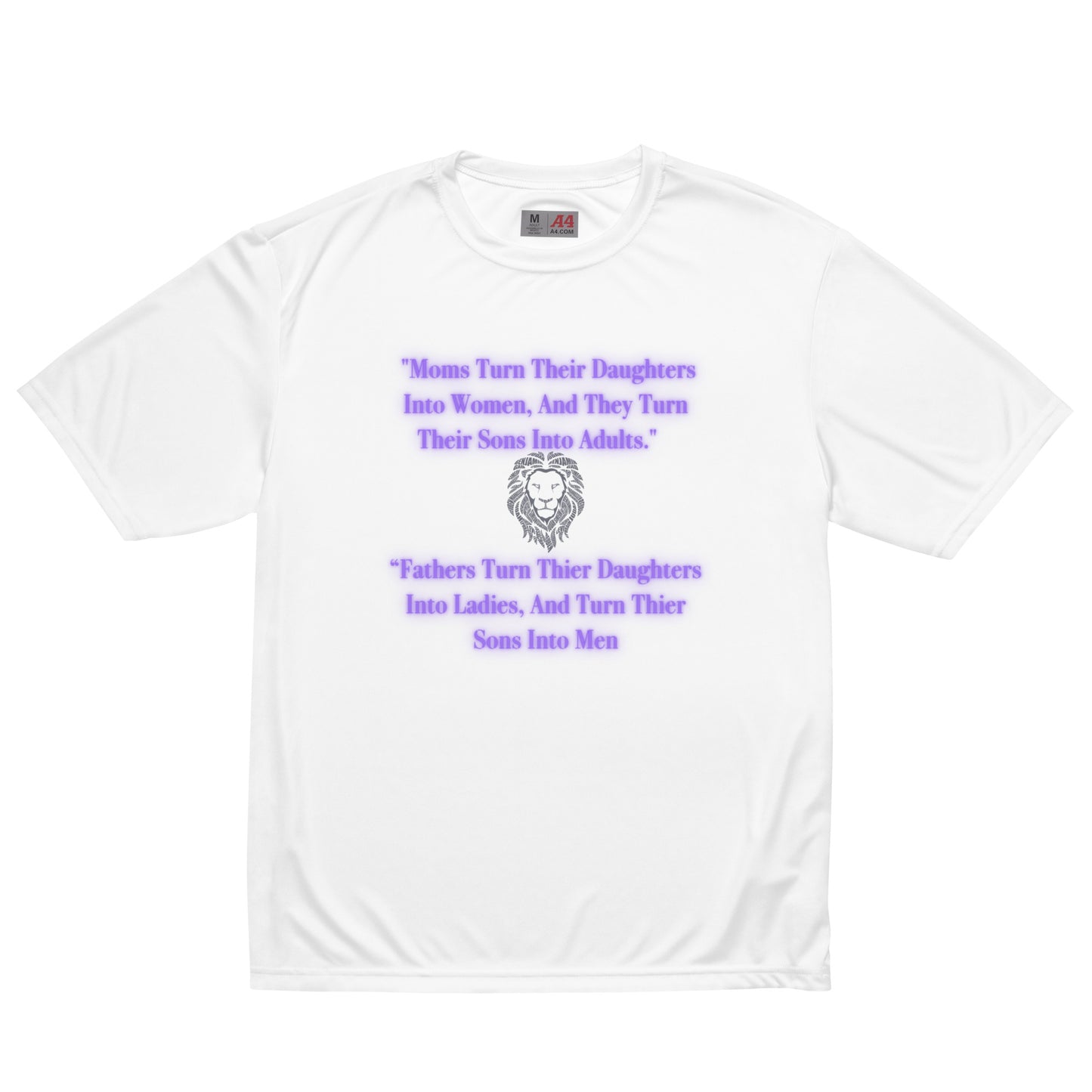 Unisex performance crew neck t-shirt