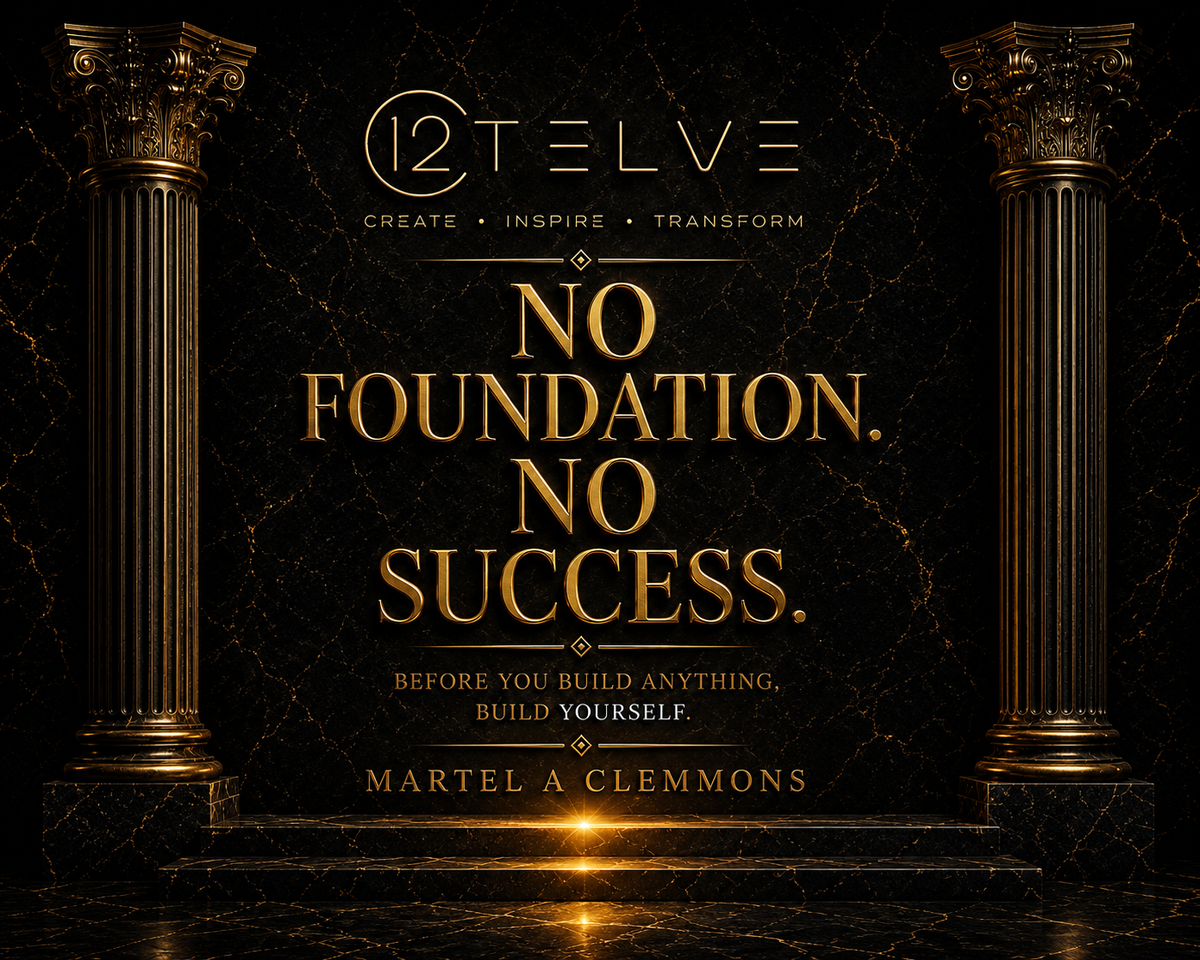 NO FOUNDATION. NO SUCCESS.