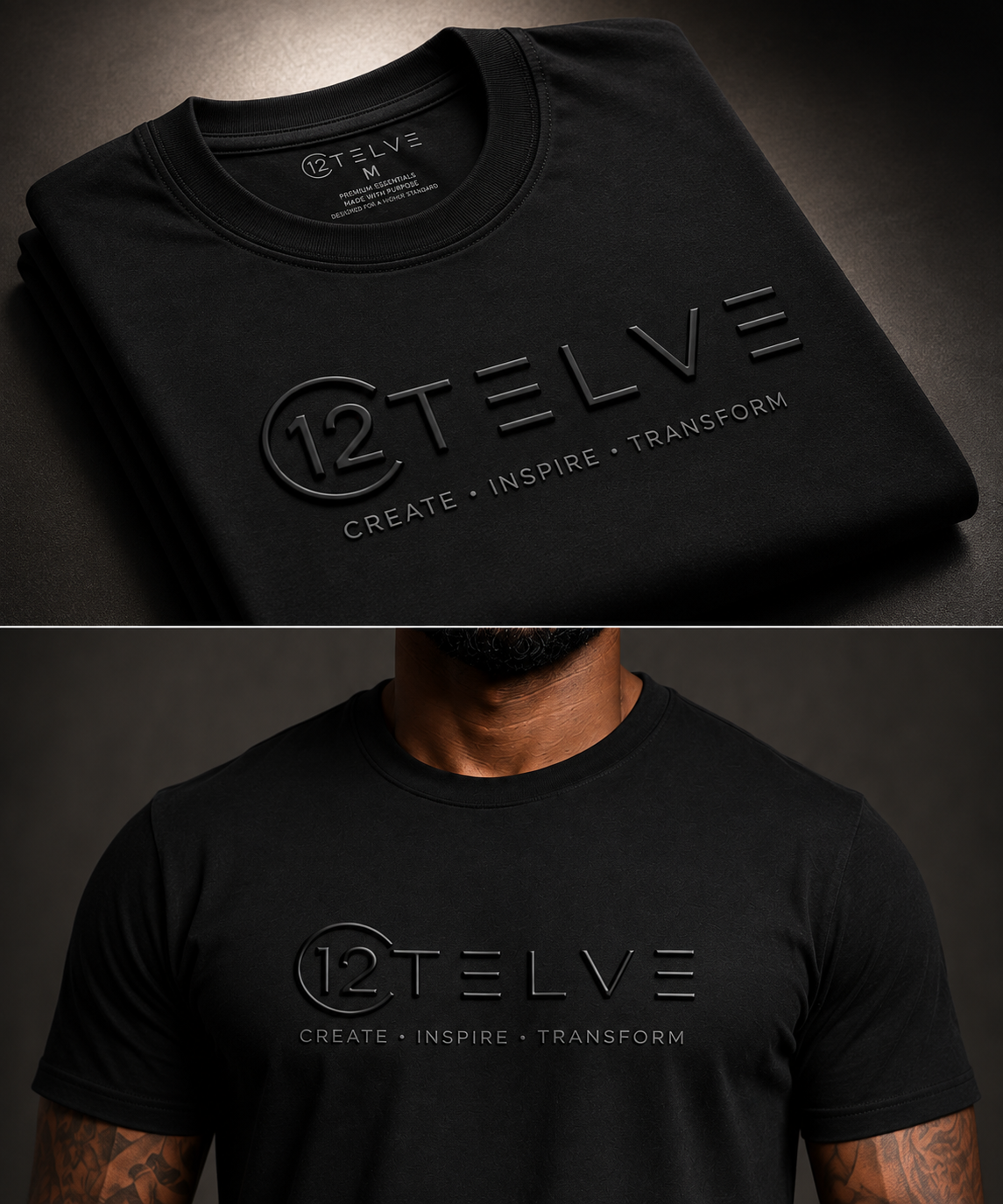 Raised Logo Heavyweight T-Shirt
