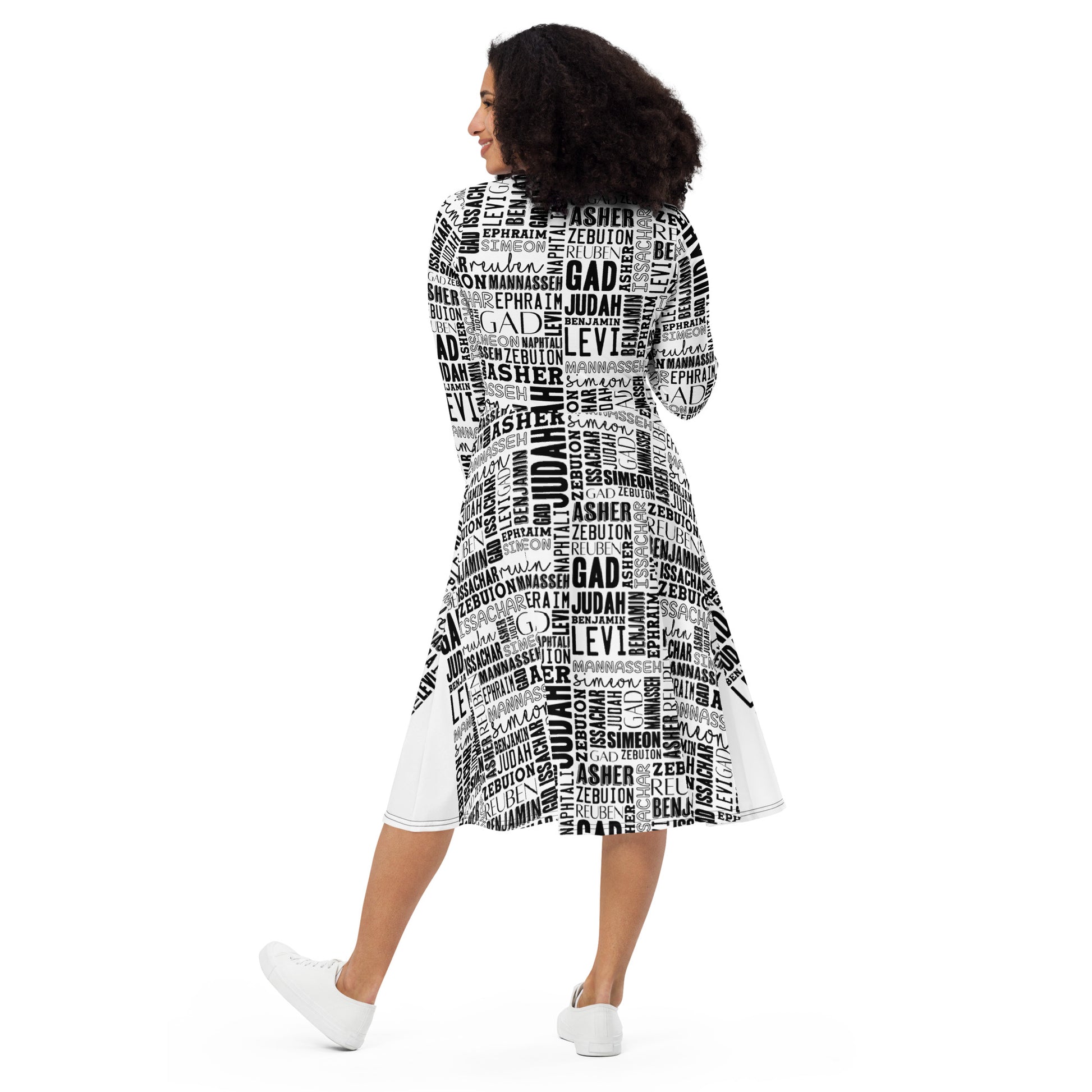 Long Sleeve Midi Dress | Women's Midi Dress | 12Telve