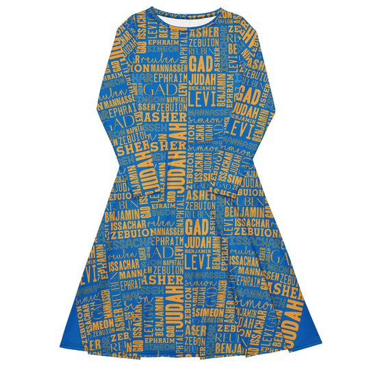 Women's Midi Dress | Long Sleeve Midi Dress | 12Telve