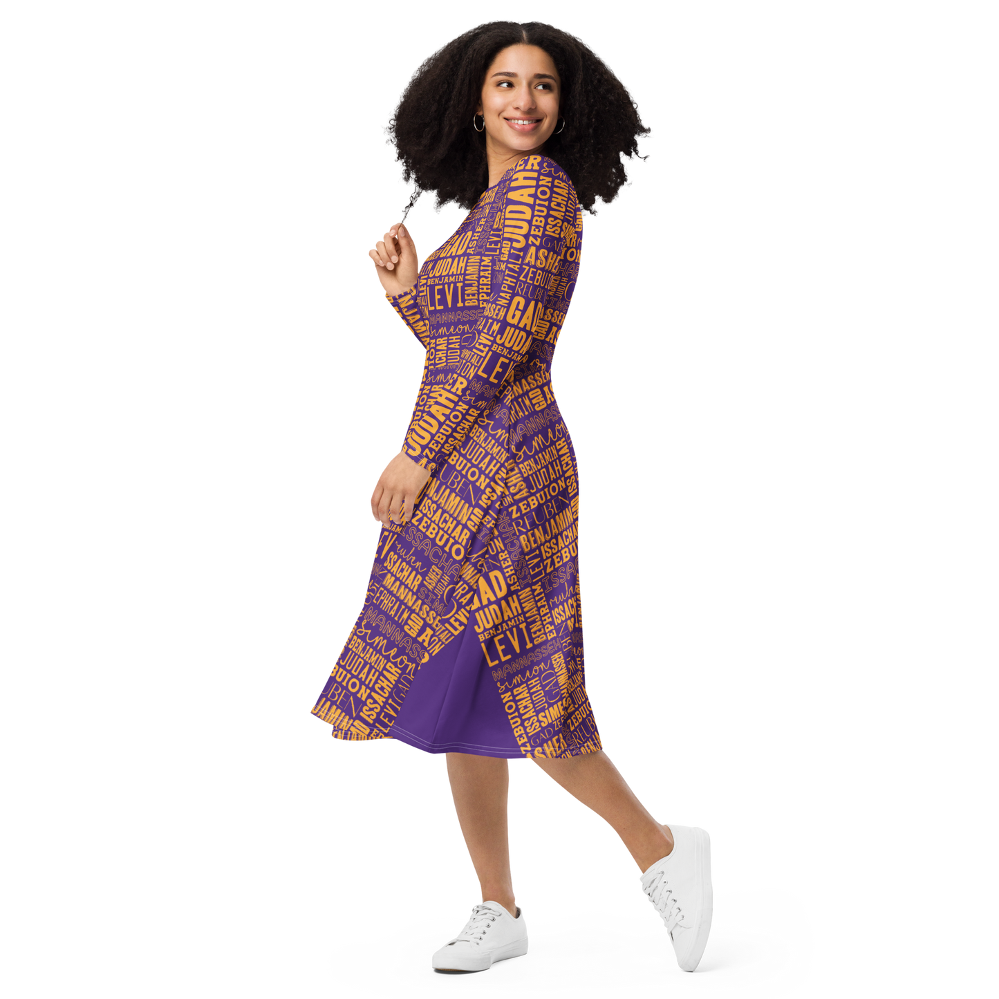 Twelve Tribes All Over Print Dress