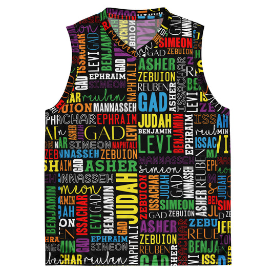 Simulation Streetwear All Over Print Recyclable Basketball Jersey