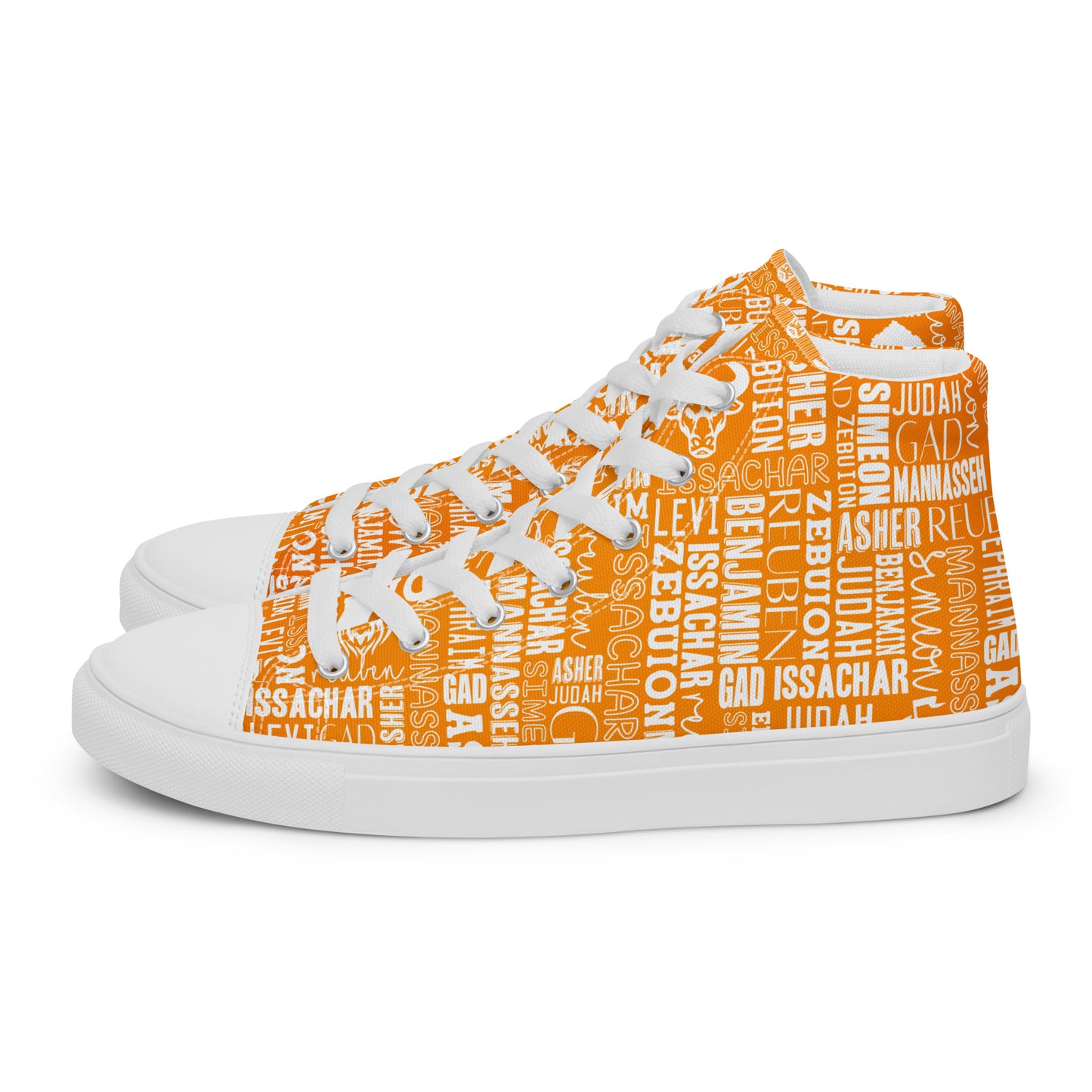 Women’s high top canvas shoes