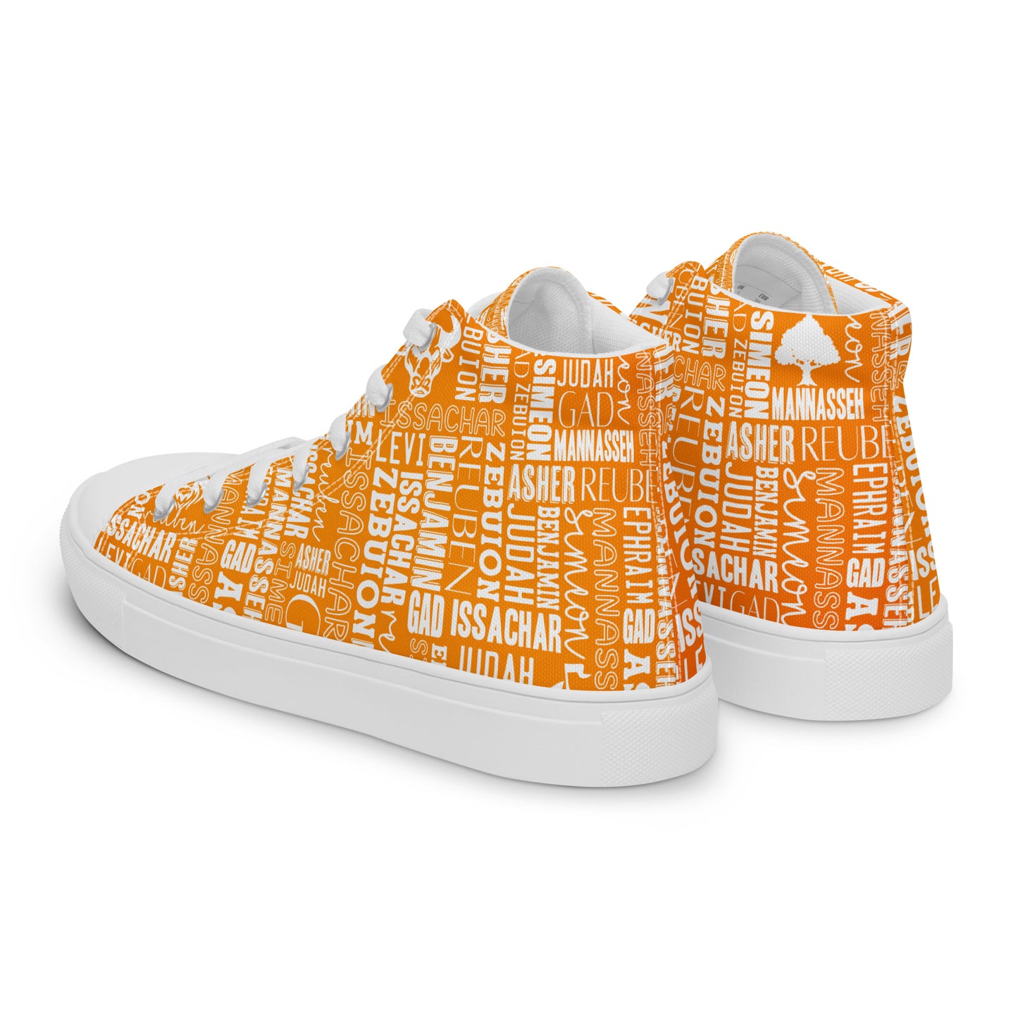 Women’s high top canvas shoes